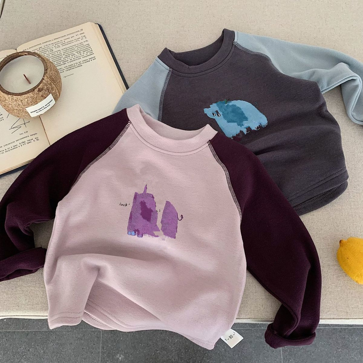 RAISE 2026 Autumn Kids Boys Un - đánh giá và giá Undershirt Crew Neck