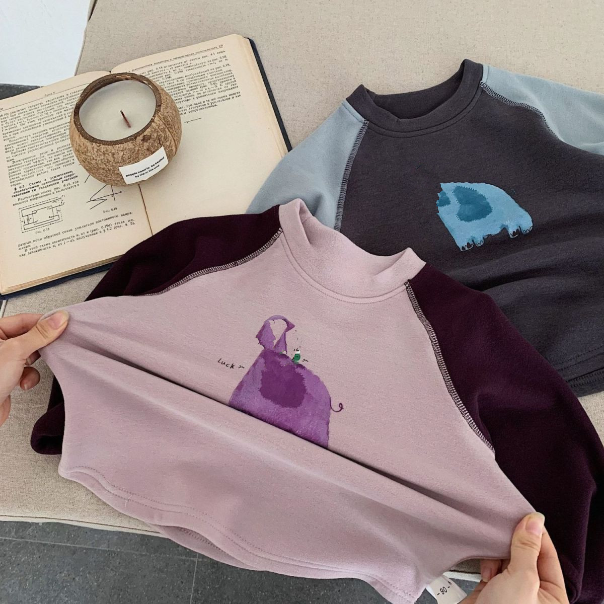 RAISE 2026 Autumn Kids Boys Un - đánh giá và giá Undershirt Crew Neck